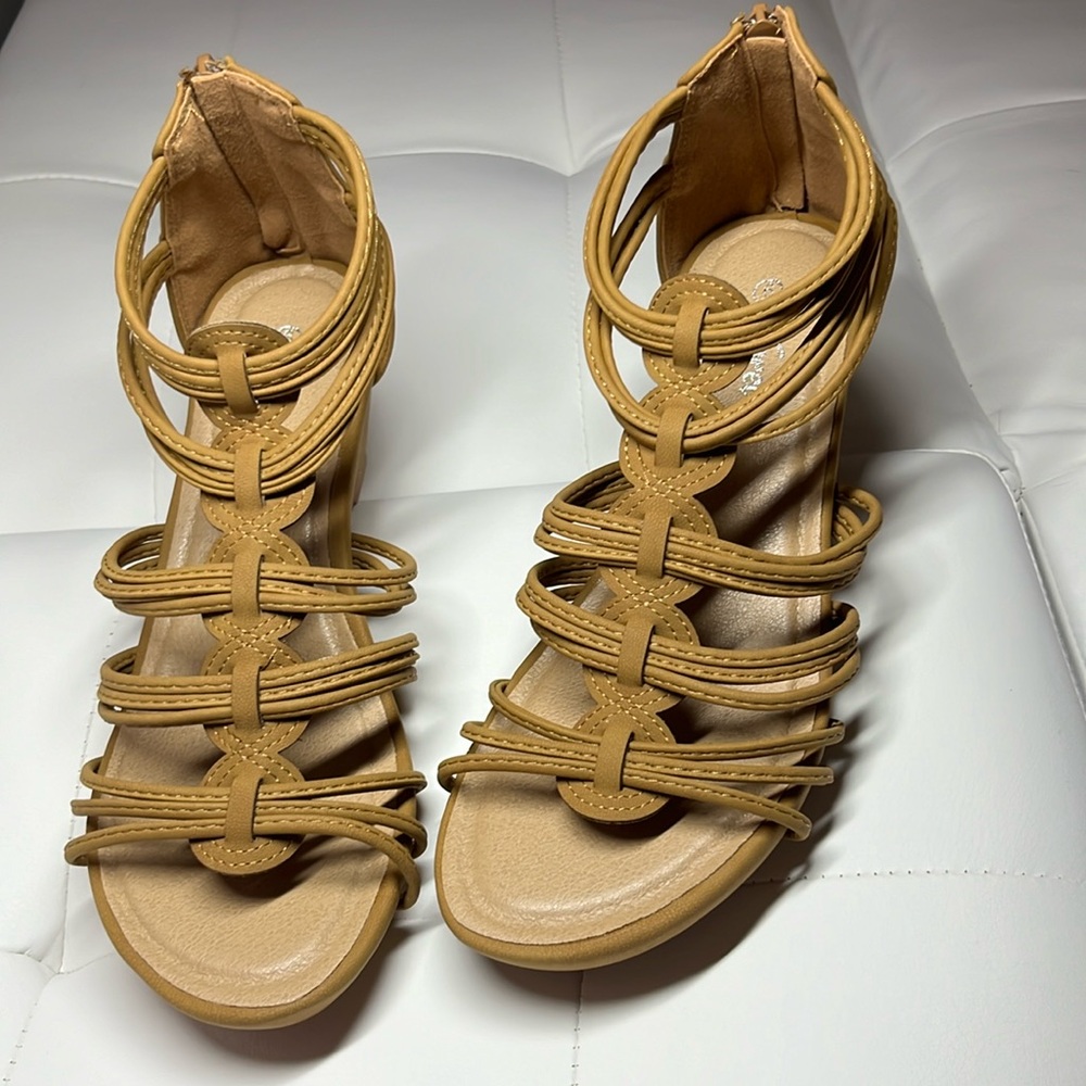 Beautiful new sandal wedges!